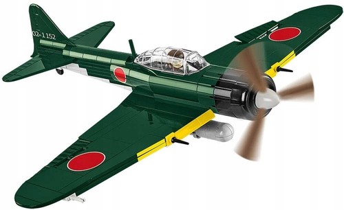 COBI 5712 Mitsubishi A6M5 Zero 1:35 scale green camo Very Rar set last sets - Picture 5 of 7