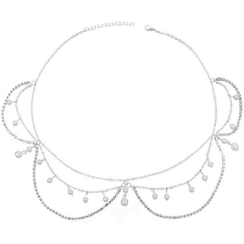 Women Fashion Metal Rhinestone Head Chain Jewelry Headband Head Piece Hair band - Picture 39 of 64