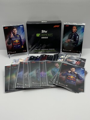 2022 Topps Lights Out Formula 1 F1 - Complete Base Set 62 Cards