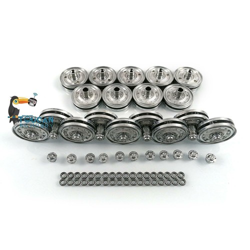 Henglong Metal Road Wheels For 1/16 German King Tiger RC Tank 3888A Spare Parts - Picture 4 of 7