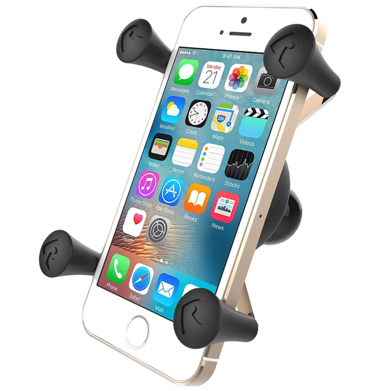 RAM Mounts RAM-HOL-UN7BU RAM Universal X-Grip Cell Phone Holder with 1" Ball - Image 4 of 4
