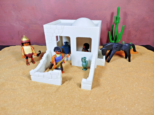 Playmobil Custom Belén casa hebrea desierto árabe egipcia grande con ventanas - Imagen 2 de 4