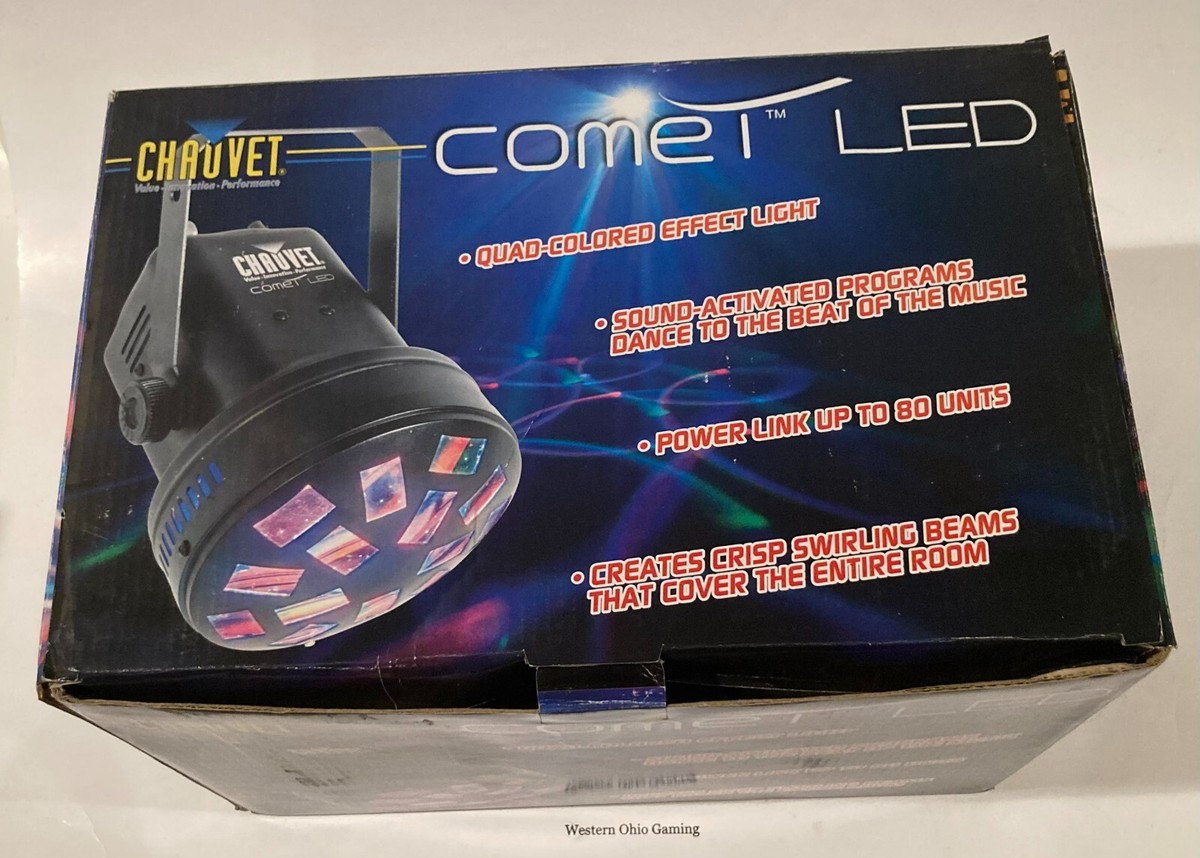 Chauvet Comet LED Quad Colored LED DJ Light for sale online | eBay
