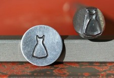 SUPPLY GUY 7mm 50 Shades Dress Metal Punch Design Stamp SGK-21, Made in the USA