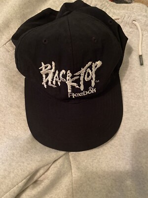 Men's Vintage 90s Rare Reebok BlackTop nylon Cap Made In Taiwan | eBay