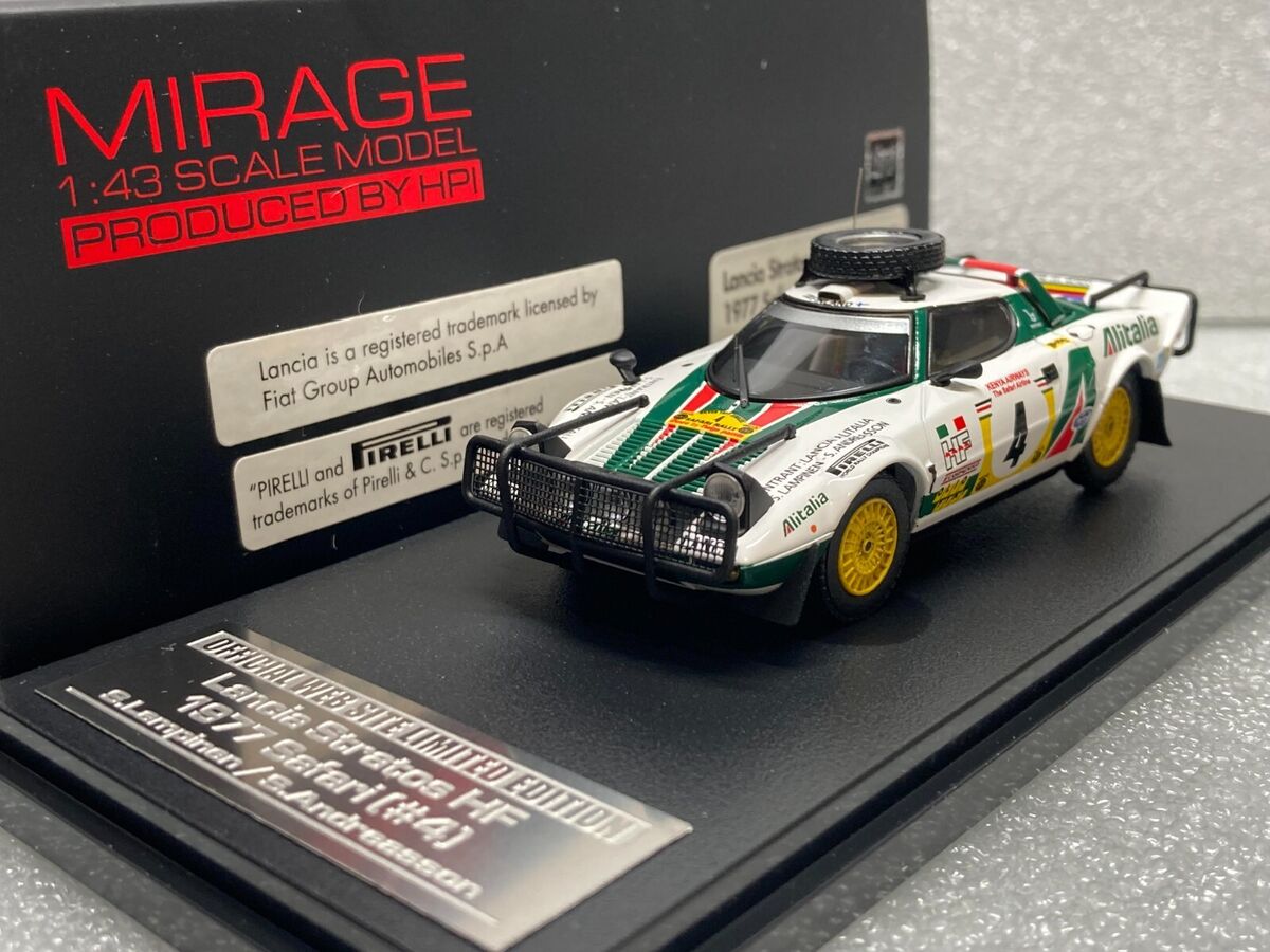 hpi racing 1/43 LANCIA STRATOS HF 1976 モンテカルロ No.6 hpi racing 1/43 LANCIA STRATOS HF 1976 モンテカルロ No.6