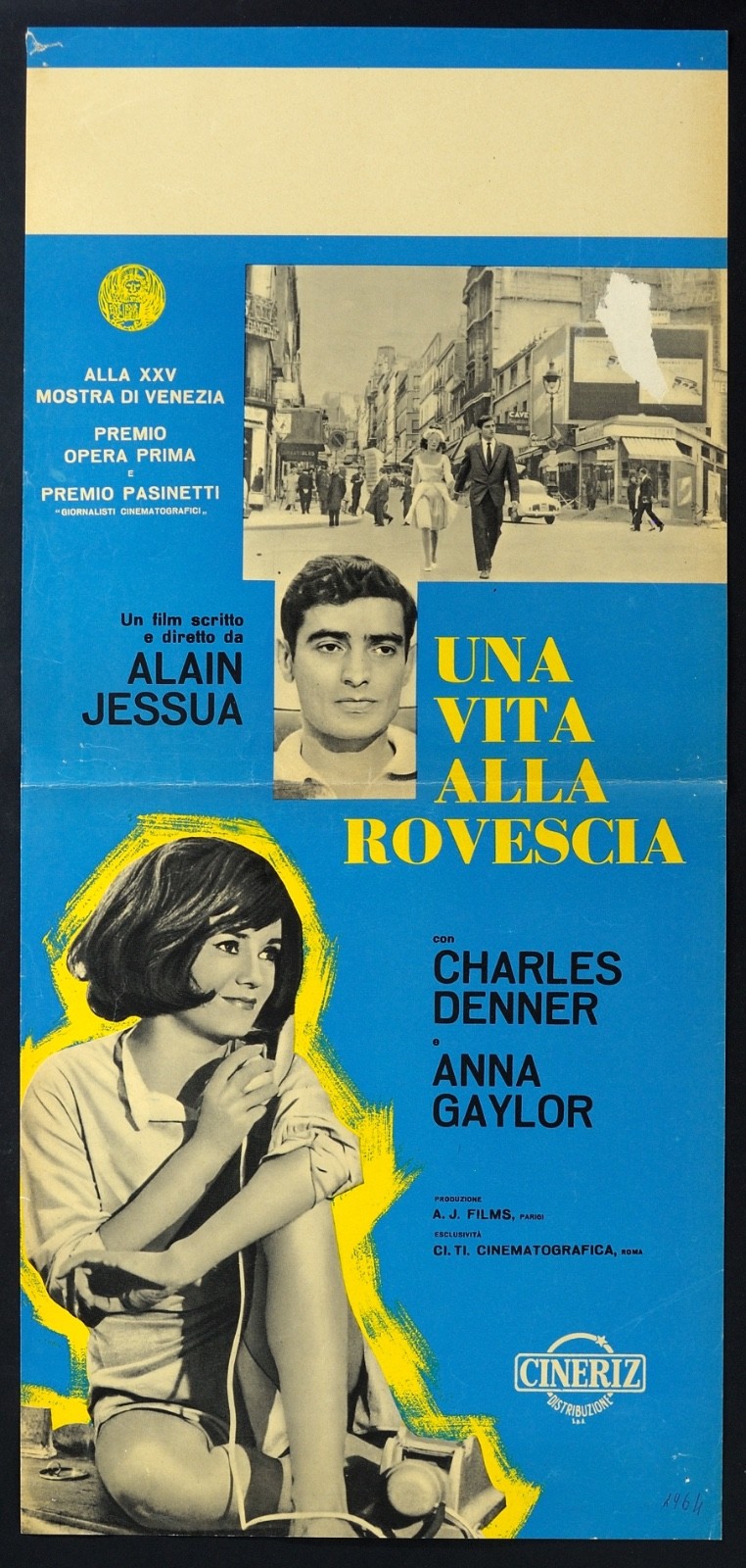Locandina di Una vita alla rovescia (1964)