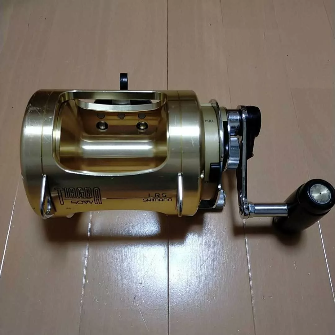 Japan SHIMANO TIAGRA 50W LRS Saltwater Leverdrag Big Fishing Game USED