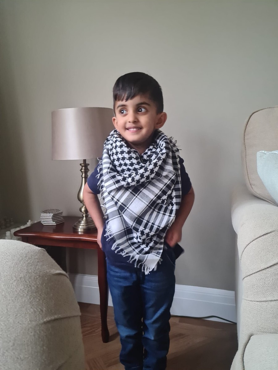 children's kids keffiyeh scarf UK