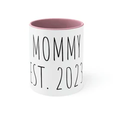 Personalized "Mommy EST. 2023" Coffee Mug