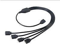 Akasa AK-CBLD04-50BK accessori di raffreddamento hardware Nero (Akasa 0.5m RGB L
