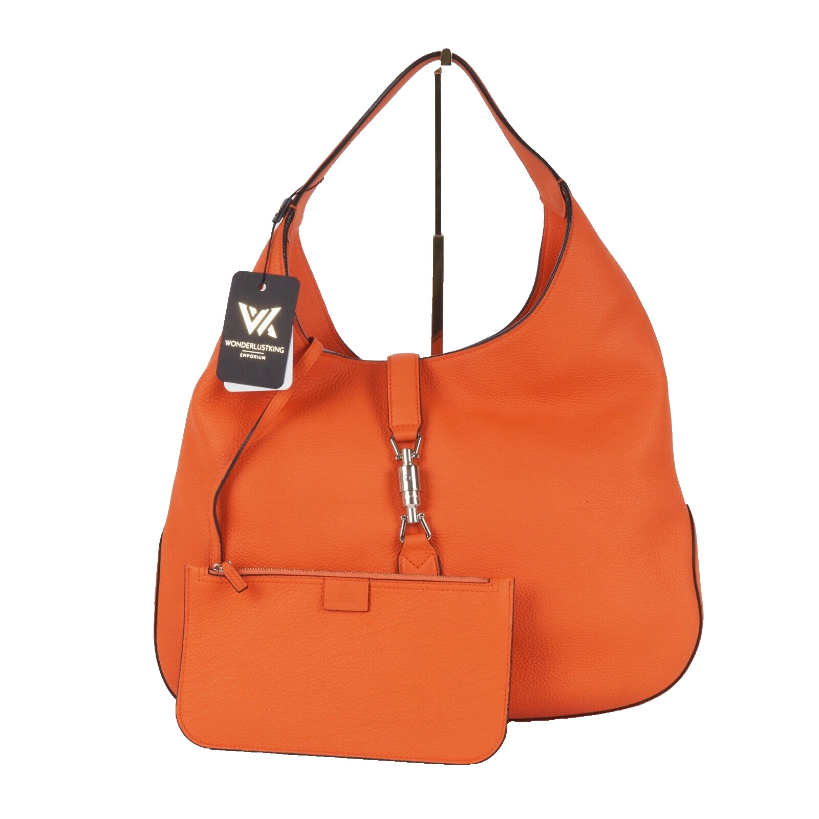 バッグ Gucci GG Jackie Hobo Bag Leather Brown Gucci Brown GG Canvas New Jackie Medium Hobo Bag | Yoogi's Closet