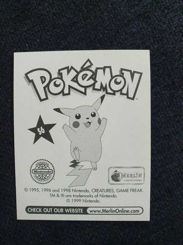 Merlin Pokemon Sticker aussuchen pick choose S1 - S36 Serie 1 Holo Foil Glitzer - 第 13/73 張圖片
