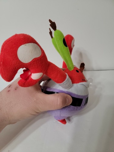 Spongebob Squarepants Mr. Krabs Plush Window Hanger FLAW - Picture 4 of 5