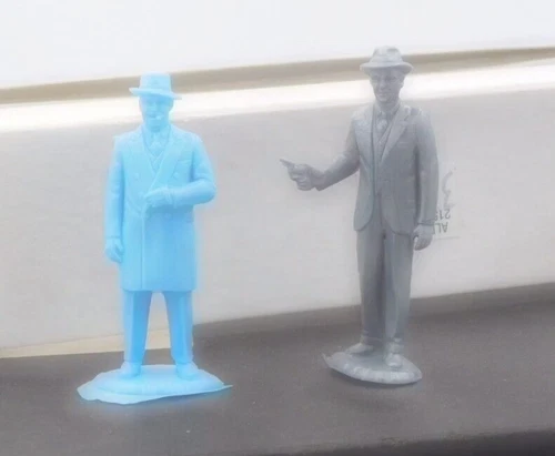 Marx 54mm Reissue Untouchables Al Capone and Elliot Ness Character Figures