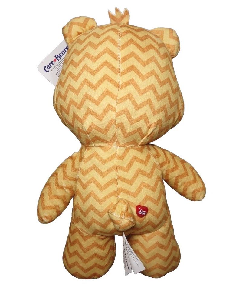 Lote de 2 Care Bears 13" Funshine and Lollipops Chevron Peluche ~ Kellytoy 2017 Nuevo con Etiquetas Foto 4 de 4