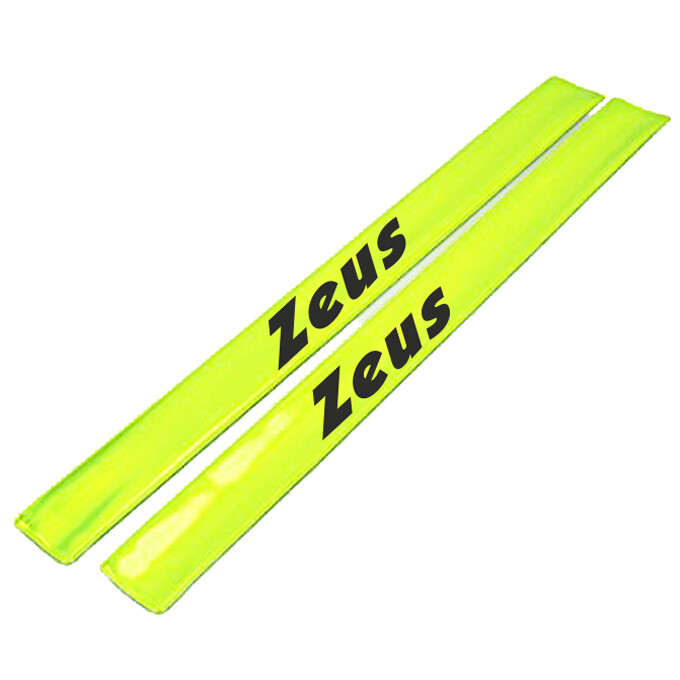 Zeus Running Sport Training Freizeit Reflektor Bänder 2er-Pack 35 x 3 cm neu