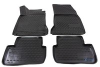 GummifußMatten Gummimatten 3D Passend FüR Mercedes A-Klasse W176 2012-2018 4 Tlg