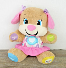 Fisher Price Laugh Learn Smart Stages Sis Puppy Dog Toddler Baby Plush Toy