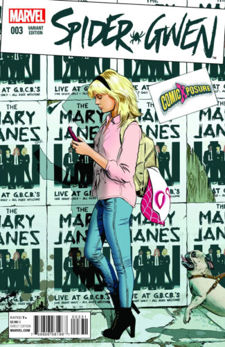 SPIDER-GWEN #3 MIKE MAYHEW EXCLUSIVE SPIDER-MAN 1