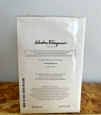 Vintage - Attimo Pour Homme by Salvatore Ferragamo Men 3.4 oz