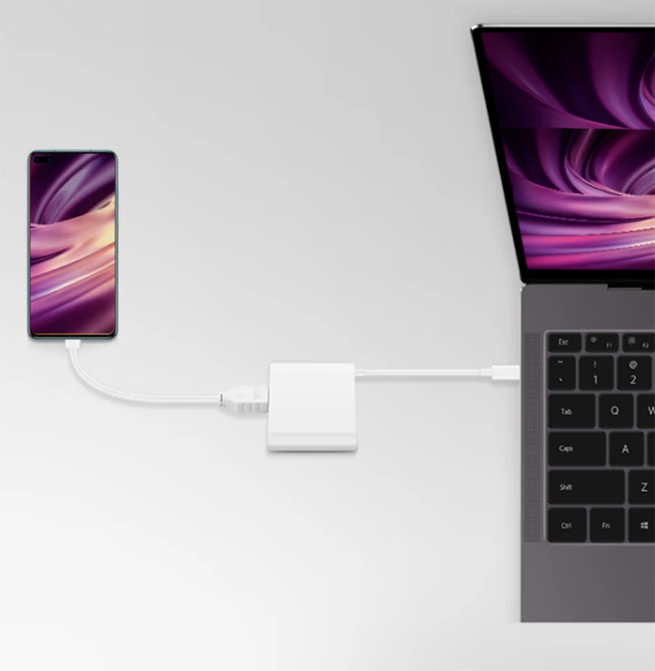 Huawei MateDock 3 Docking Station USB C HUB VGA USB-A USB-C HDMI RJ45 Interface - Image 4 of 4