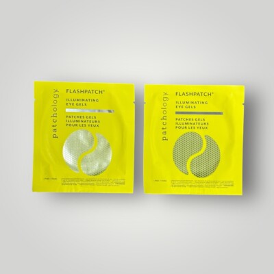 Patchology FlashPatch Eye Gels - Illuminating  Lot Of 2 Pack New