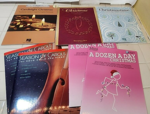 Lots of 7 Candlelight Christmas, Season of Carols, A Dozen A Day Christmas NEW