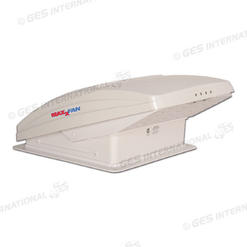 OBLO' MOTORIZZATO MAXXFAN DELUXE BIANCO - FORO 40X40 - CAMPER - GES - AER150