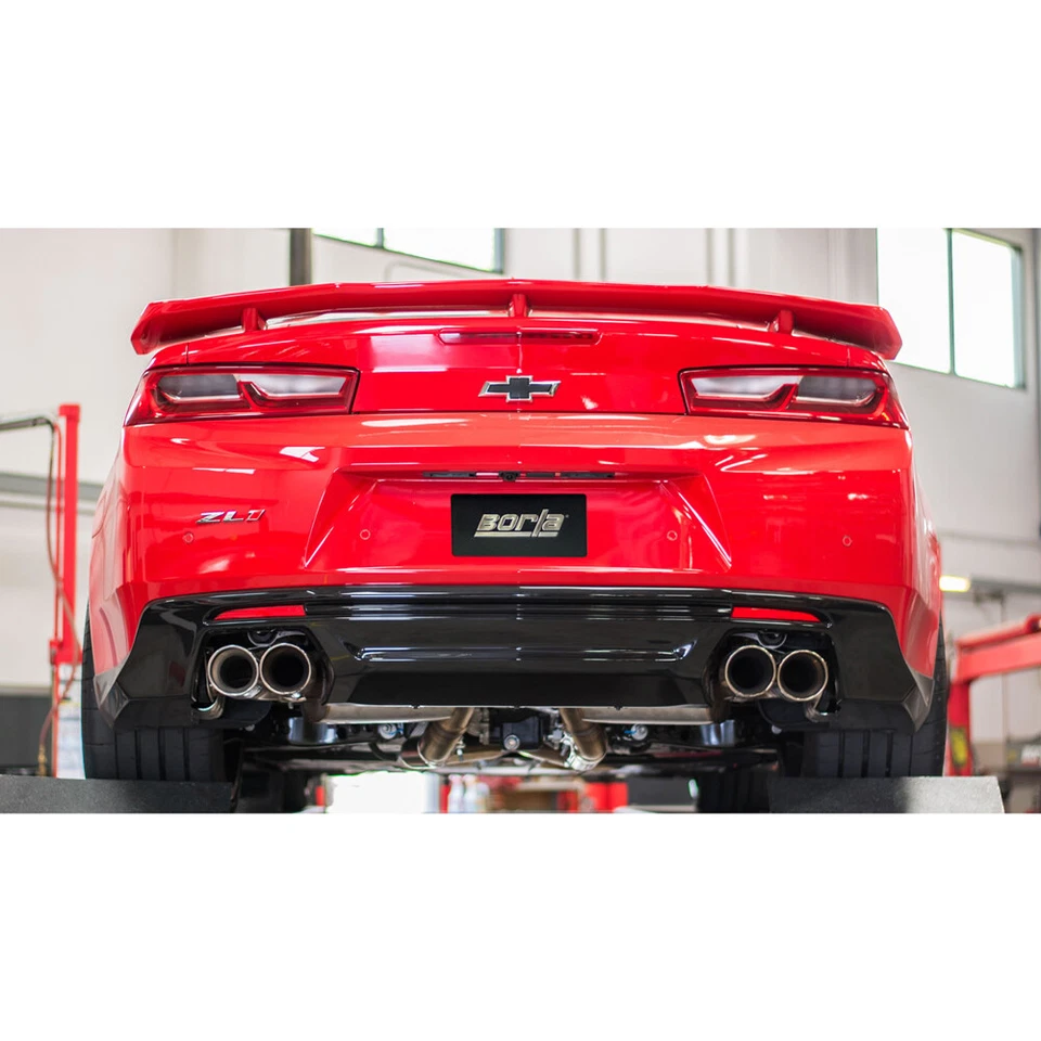 Escape trasero Borla 140726 tipo S Cat para Chevrolet Camaro ZL1 2017-2024 6,2 L V8 Foto 2 de 4
