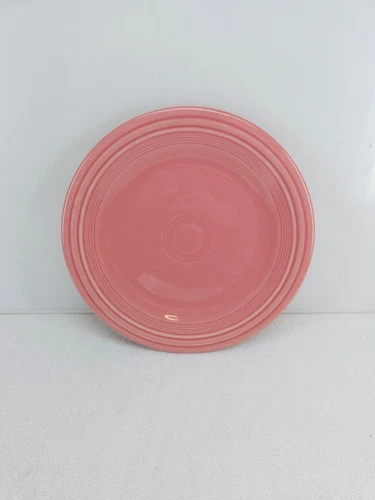 DINNER PLATE peony pink HOMER LAUGHLIN FIESTA 10.5" NEW