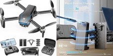 Drones con cámara 4K para adultos y niños, mini drones con motor sin escobillas.