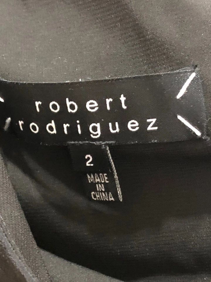 Robert Rodriguez Ruffle 100% Silk Dress Size 2 RRP £690 - Image 3 of 4