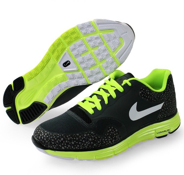 Nike Lunar Safari Fuse US Black Grey Volt Atmos Air Max Zero  Reflective