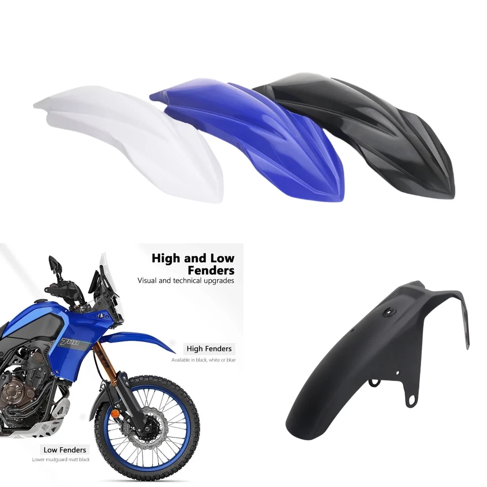 Protector de cubierta de guardabarros delantero alto y bajo para Yamaha Tenere 700 World Raid Foto 2 de 4