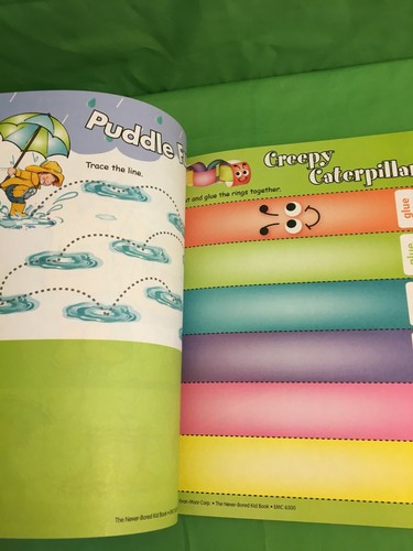 The Never-Bored Kid Book, Ages 4-5, by Evan-Moor Activity workbook, 2003 NEW - Picture 10 of 12