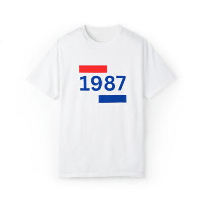 Custom Year Born Unisex Garment-Dyed T-shirt