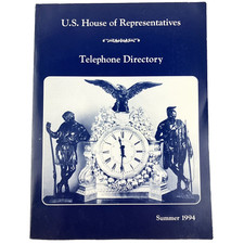 United States House of Representatives Telephone Directory 1994 Vintage Original