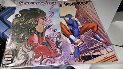 SDCC 2023 Exclusive Marvel Edge Of Spider-Verse (Spider-Boy) & Scarlet Witch 