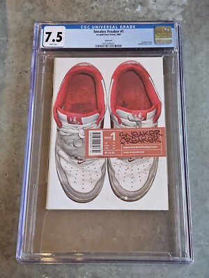 CGC 7.5 Sneaker Freaker Magazine Issue #1 - 5000 Printed - Pop=2