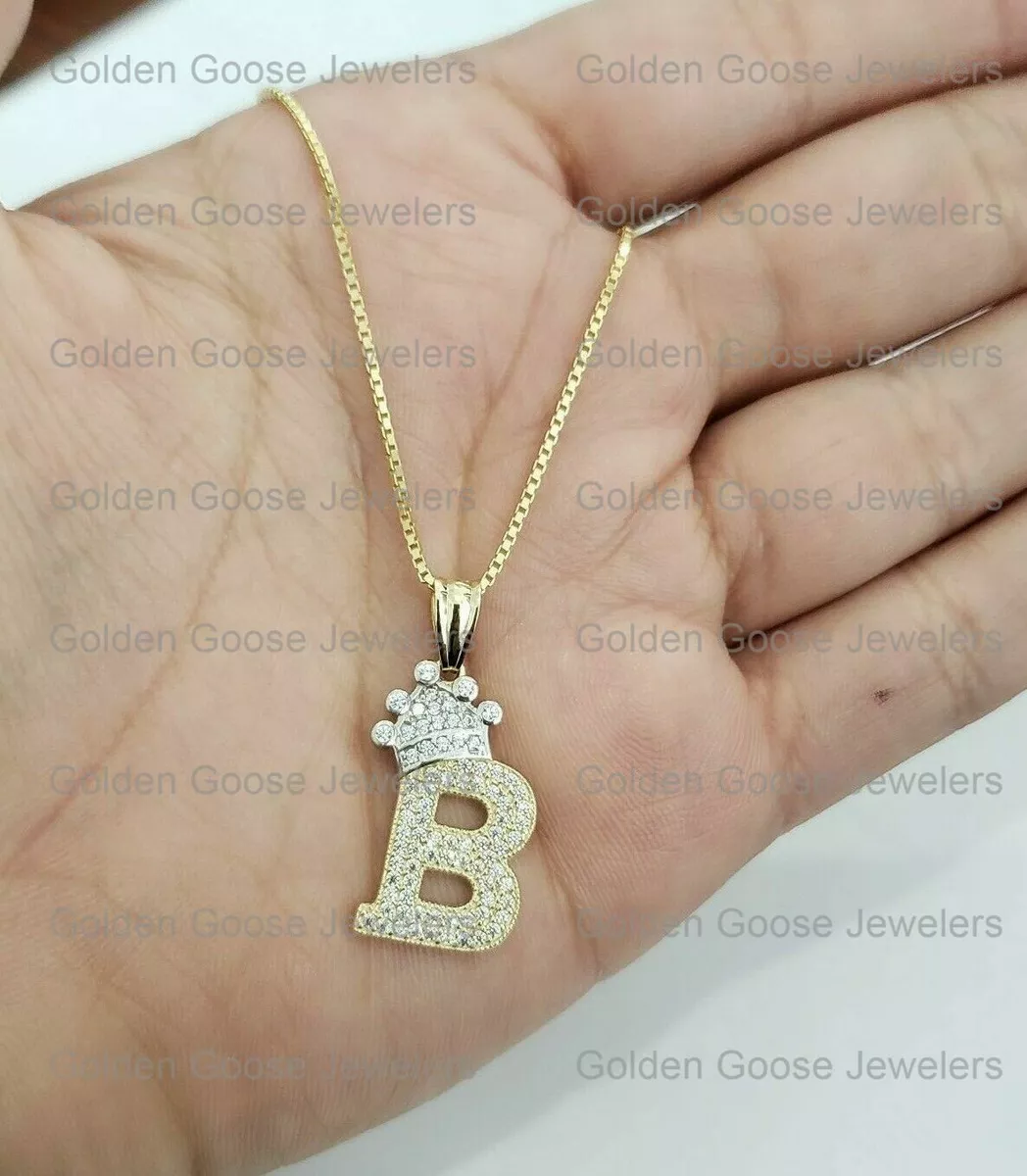 Y Letter Alphabet Gold Plated Cnc Cut Pendant With King Crown