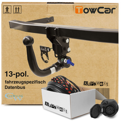 Für 2er Active Tourer U06 TowCar Anhängerkupplung abnehmbar & 13pol E-Satz TOP