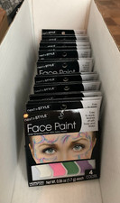 LOT OF 19 Face Paint Next Style 4 Colors - Purple Teal Magenta White