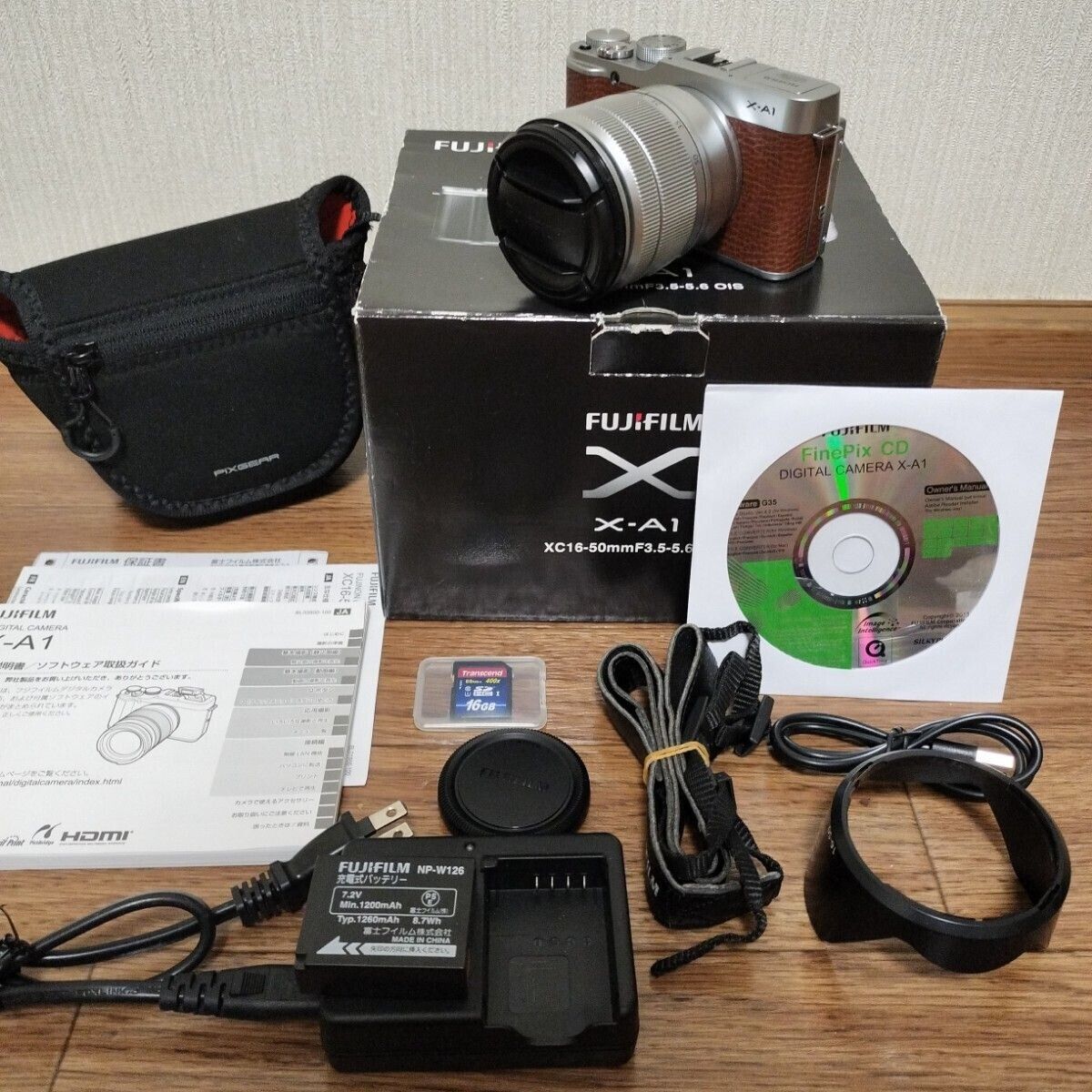 FUJIFILM X-A1 Mirrorless Digital Camera 16-50mm f/3.5-5.6 FUJIFILM X-A1 Mirrorless Digital Camera 16-50mm f/3.5-5.6
