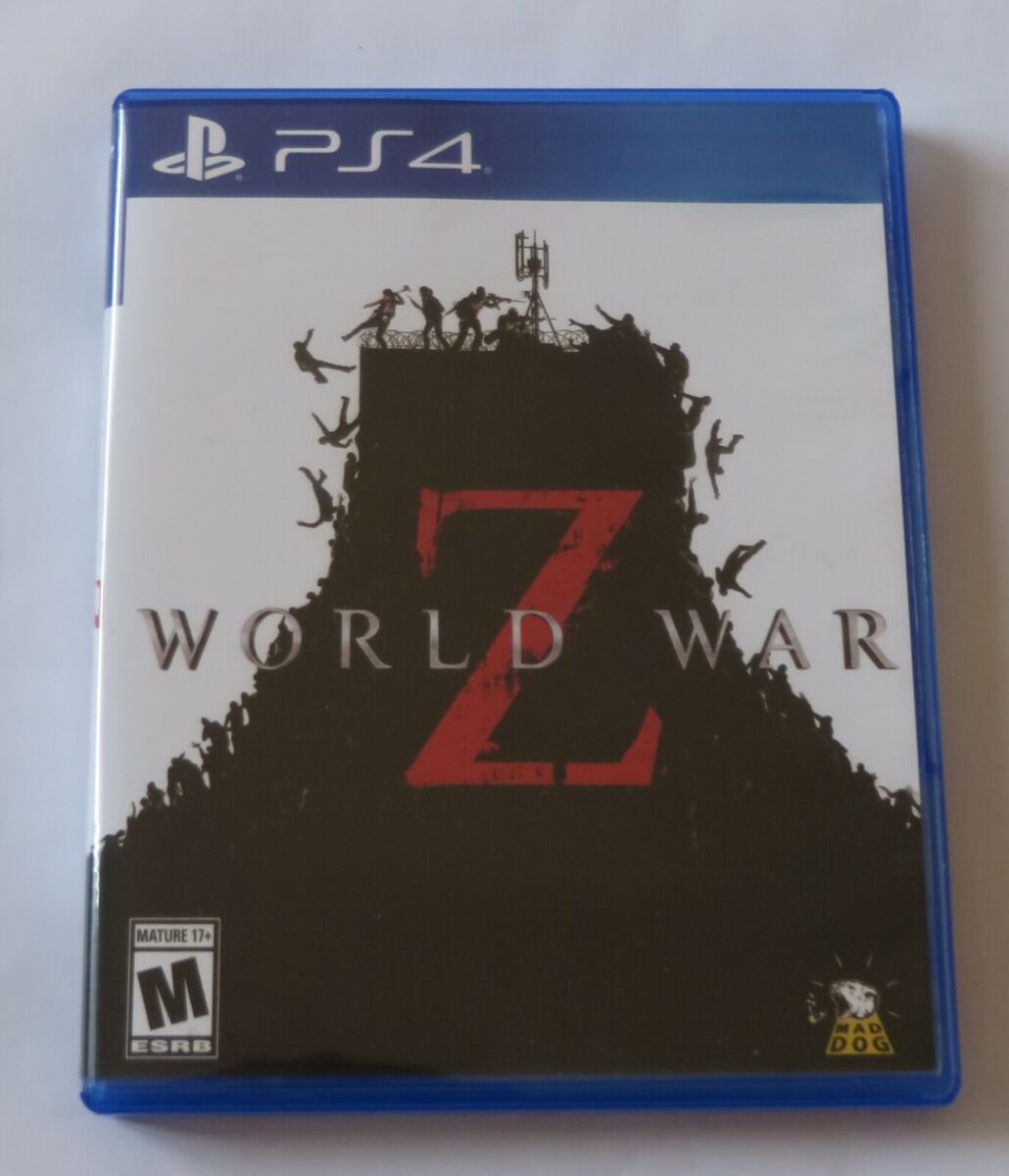 World War Z - Replacement PS4 Cover and Case. NO GAME!!