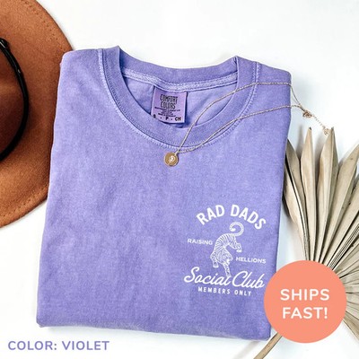 Rad Dads Social Club T-shirt Father Gift Tee Shirt