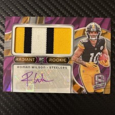 Roman Wilson - 2024 Spectra Radiant Rookie Patch Signatures #RRP-14  /30