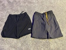 REI Boys Hiking Shorts Bundle Gray And Black Hiking Camping