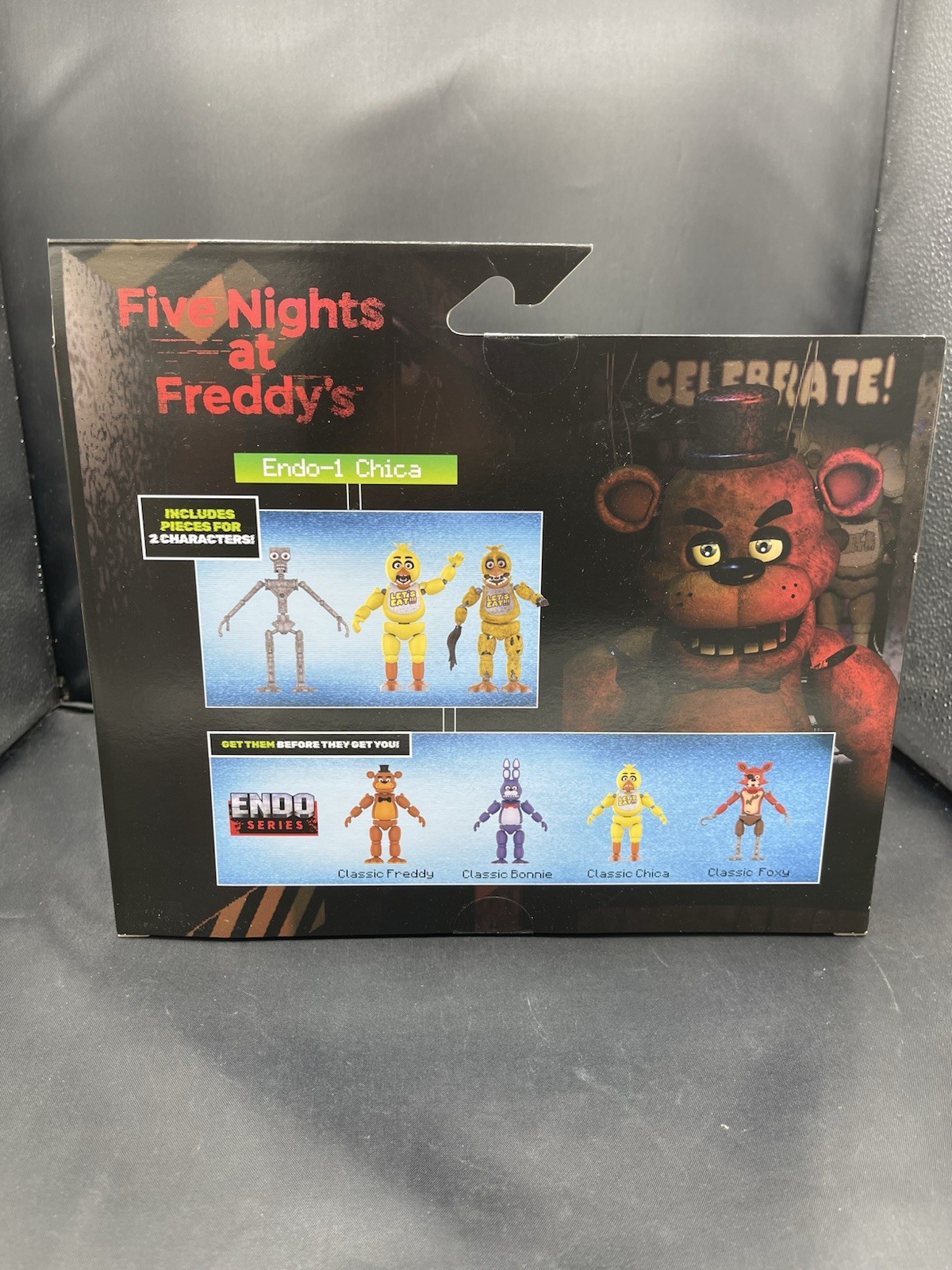Five Nights at Freddys Endo Series Classic Chica Withered FNAF Jazwares