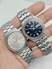 Lot of 2 Vintage Seiko 5 Automatic 7009&6309 Day-Date Men's Wristwatches